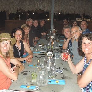 group dinner on the last night