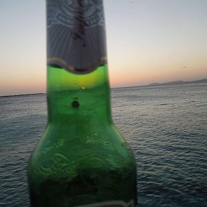 How to find the green flash