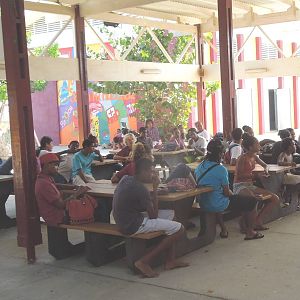 Friday afternoon pep rally