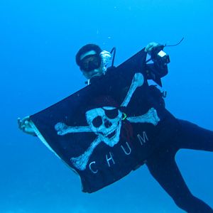 Sushi Boy sails the flag at Hilma Hooker