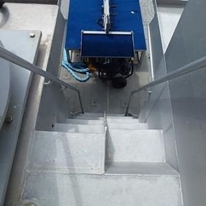 From top deck to below deck