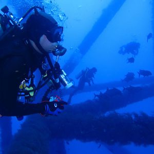 Sushi Boy on the rig