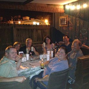 dinner at the Flying Harpoon