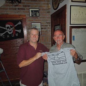 ReefHound thanks our speaker