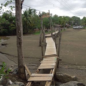 the bridge to La Vida Loca bar
