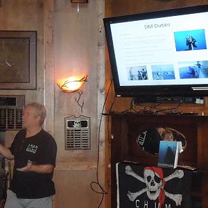 ReefHound telling us about life as a Fling volunteer