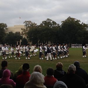 Citadel marching band