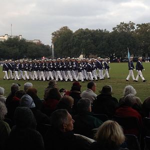 Citadel company passing in review