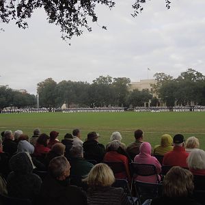 Citadel Friday retreat parade