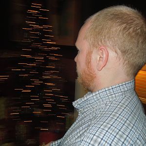 The evening starts to get blurry