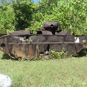 APC on Peleliu