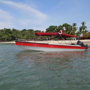 our dive boat for the trip