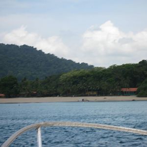 on route to Coiba Island