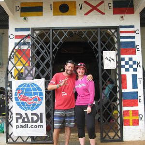 Our Great Panamanian Dive Master, Kevin