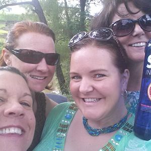 The girls are ready to start the weekend!