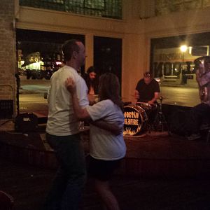 Scubagirl dances with Steve