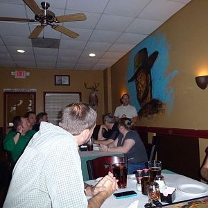 May 2015 - Earl Grey telling us about the upcoming FG trip