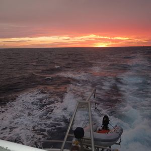 The sailor's sky made a perfect sunset