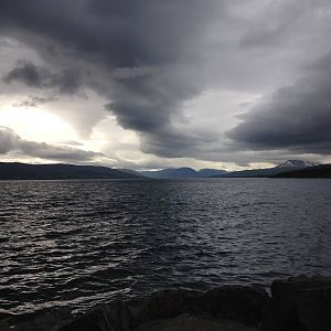 Dramatic skies at Strytan