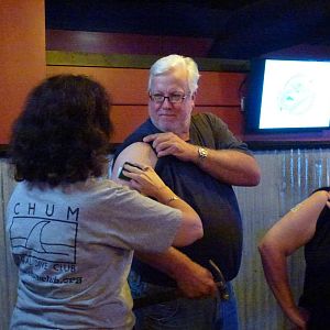 November 2015 - Marvin gets his tat