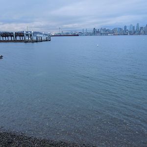 dive site with a veiw