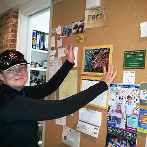 Official hanging of the official calendar
