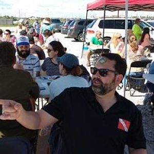 Sushi Boy at the brewery - shocker!