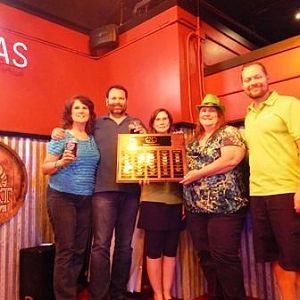 March 2016 - the board with our perpetual plaque