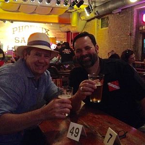 at the Phoenix with my buddy Ken