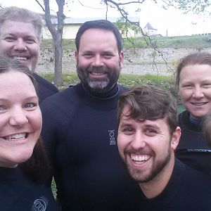 CHUM ready to dive the Comal