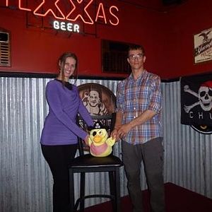 April 2016 - Beata, her husband and BJ