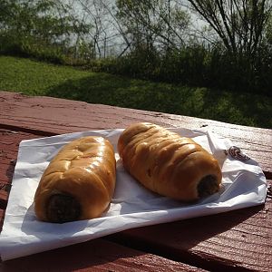 Boudin kolaches