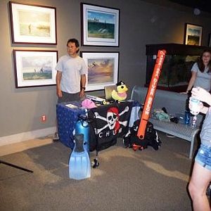 Dan from BUC showing his video