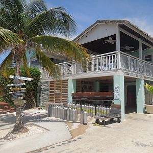 Eagle Ray's and the dive shed