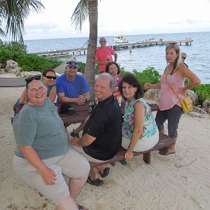 CHUM on the beach
