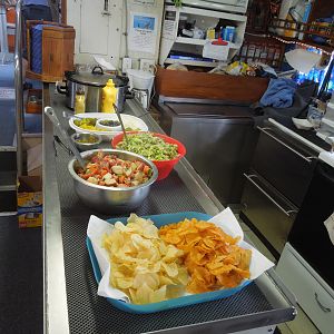 Lunch spread