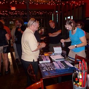 September 2016 - Jennifer signing books
