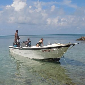 our dive boat