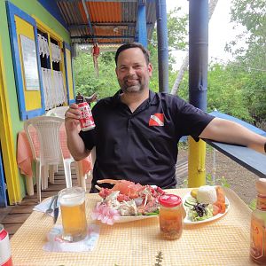 10 - SB At Lunch On Santa Catalina