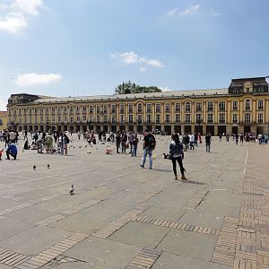 56 - Plaza De Bolivar In Bogota