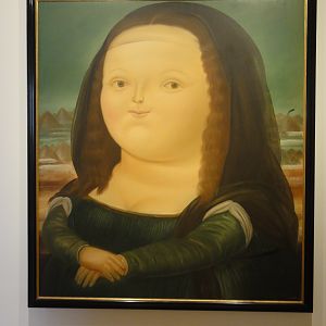 68 - Botero Painting In Museo De Arte Del Banco