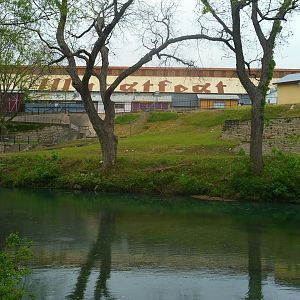 View across the Comal