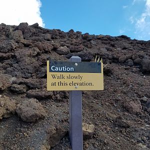 2017 0930 Maui Haleakala WalkSlowly