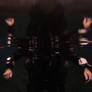 The headless man