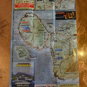 16 Maui Map