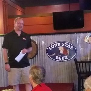 filling in for our Prez