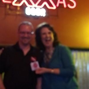 Even though it's blurry, you can tell it's still me :-) Hahahahaha