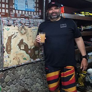 Celebrating a great trip