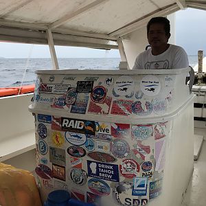 tagged the boat