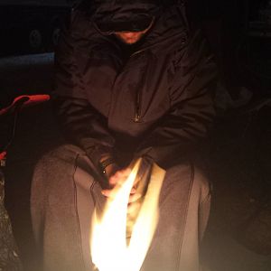 Seaagg05 fell asleep by the fire